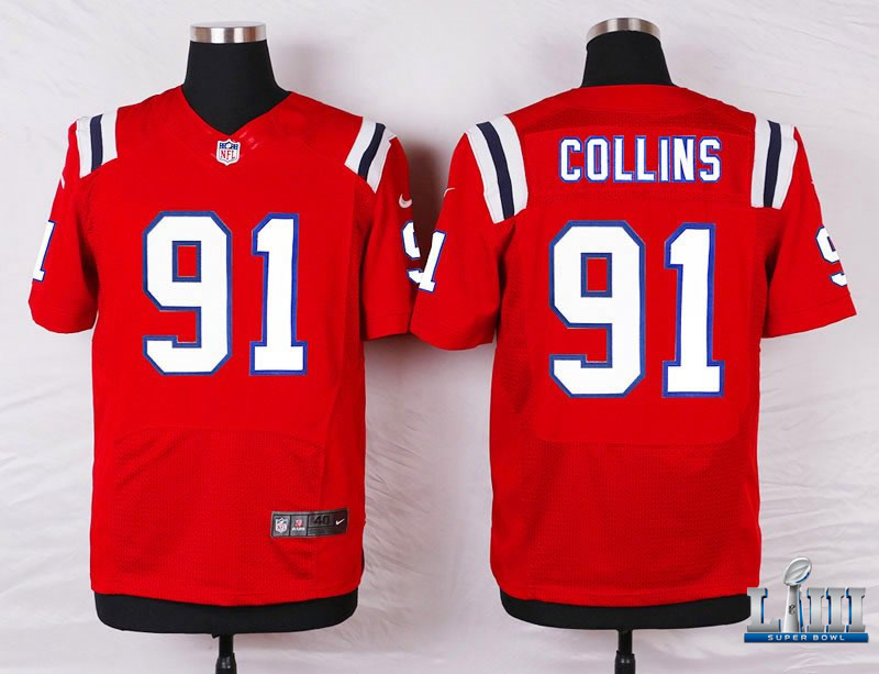 2019 New England Patriots Super Bowl LIII elite Jerseys-039